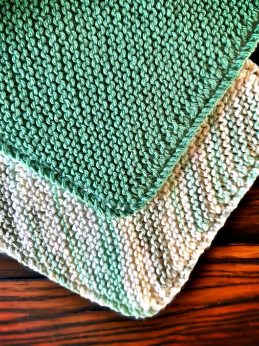 Knit A Simple Dishcloth GREAT Knitting Pattern For Beginners