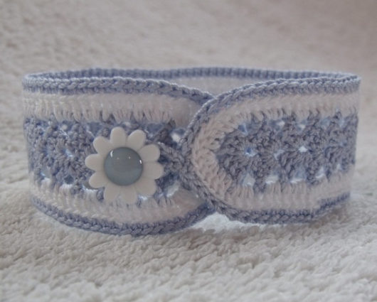 Fan Crochet Bracelet