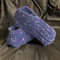 How to knit adult slippers - Free Knitting Pattern