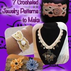 How to crochet jewelry