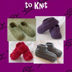 Eight Slipper Patterns to Knit