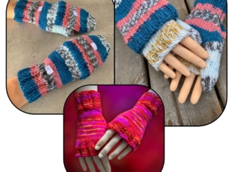 How to Knit Flip Mitts and Fingerless Gloves