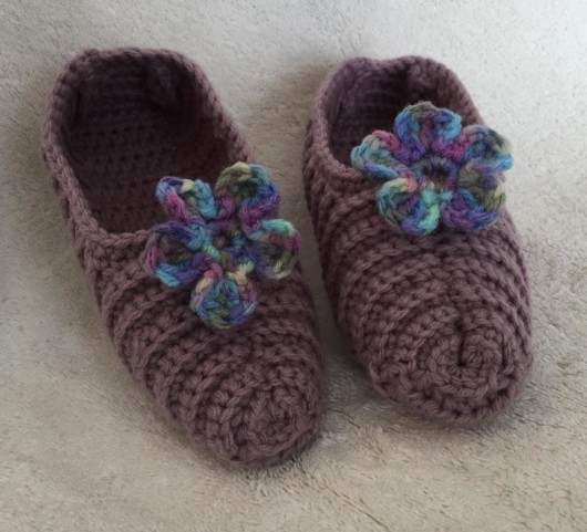 How to crochet slippers
