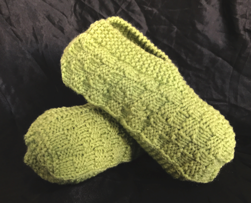 Free download - knitted Slipper Pattern