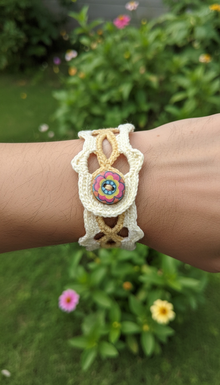 How to Crochet Jewelry – Quick Crochet Bracelet