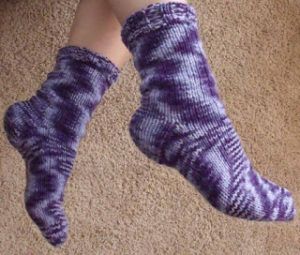 Hand Knitted Socks - Free Pattern
