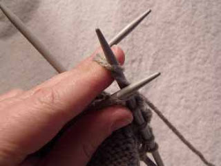 Knitting the loop stitch