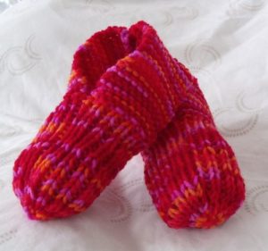 How to Knit Children's Slippers - Free Knitting Pattern