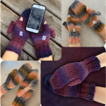 Knit a Pair of Texting Mitts – Knitting Pattern – Warm Thumbs for ALL!