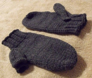 Learn to Knit Texting Mitts