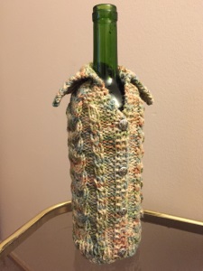 Knit a Wine Bottle Cozy or Koozie