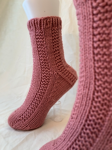 Hand knit socks