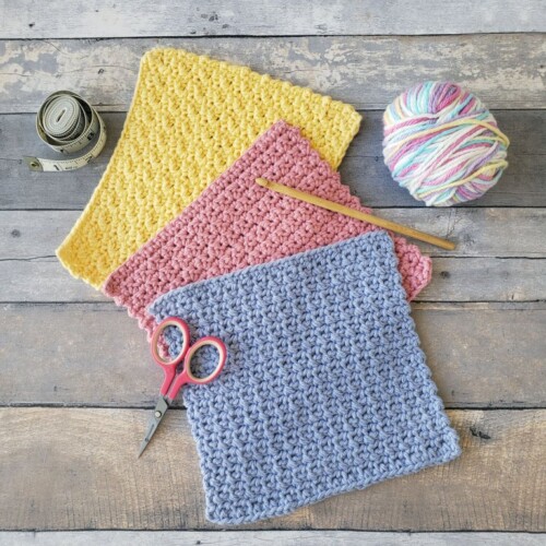 Crochet washcloth pattern