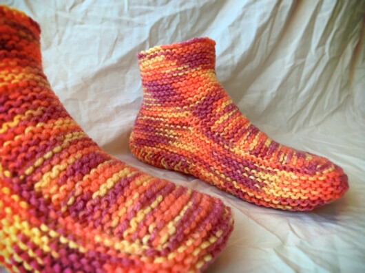 FREE Knitted Slippers Pattern