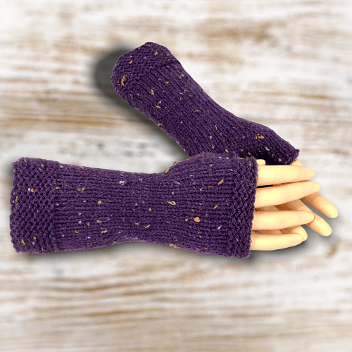 Simple to Knit Fingerless Gloves