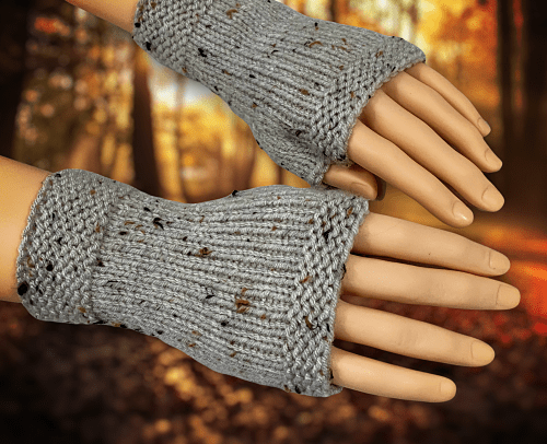 Simple to Knit Fingerless Gloves