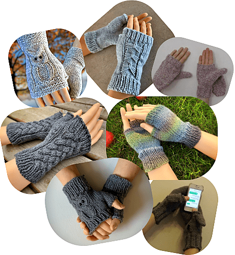 How to Knit Fingerless Gloves and Mitts