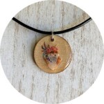 Fox Necklace – Fox Pendant – Fox Jewelry – Handmade Necklace – Fox Gift for Women