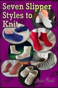 seven slipper styles to knit - a knitting pattern collection