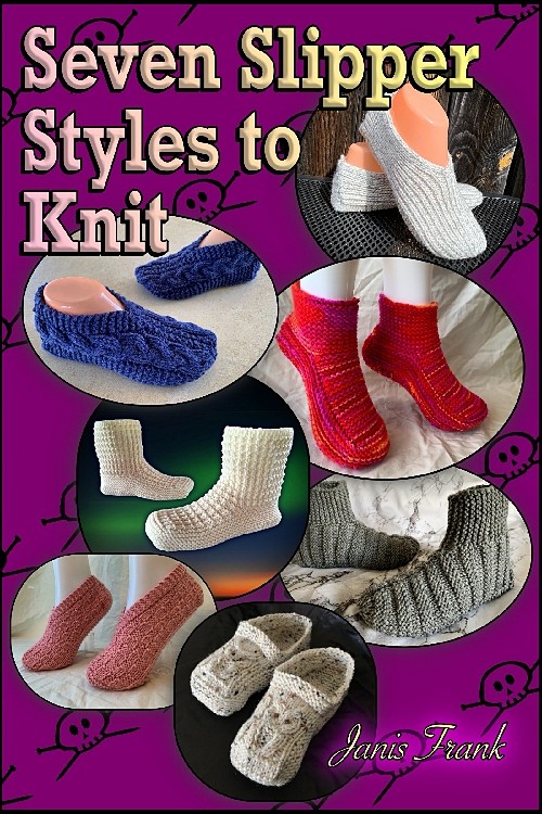seven slipper styles to knit - a knitting pattern collection