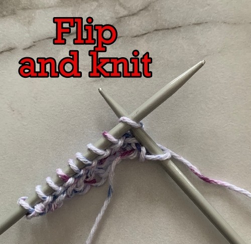 Flip and knit