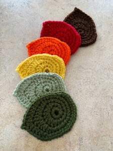 FREE Crochet Leaf Pattern