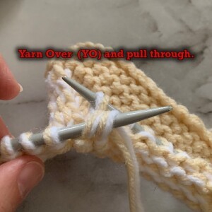 p2tog TBL - purl 2 together through back loop