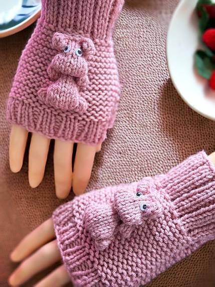How To Knit Easy Arm Warmers (Free Knitting Pattern) - Handy Little Me