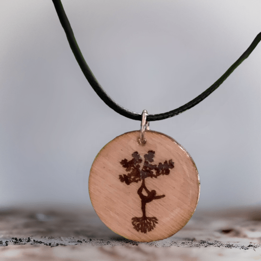 Yoga necklace Tree of Life Necklace
