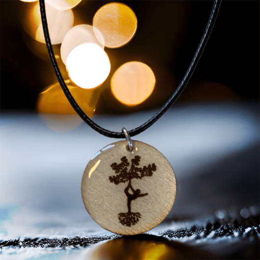 Yoga necklace Tree of Life Necklace