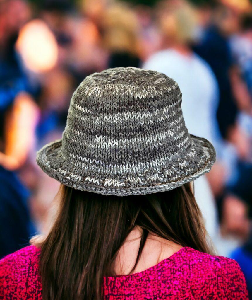 Knitting pattern - bucket hat for adults