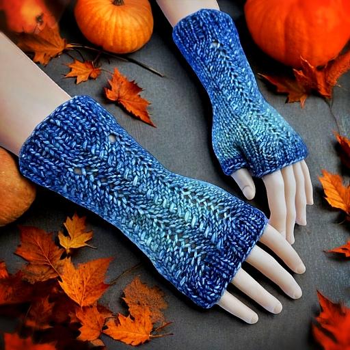 free knitting pattern fingerless gloves - zigzag elegance