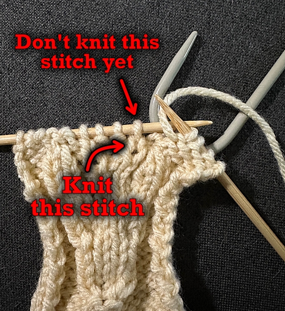 How to knit deer antlers