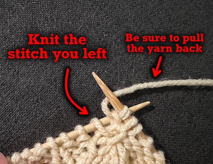 How to knit deer antlers