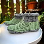 Free slipper pattern for extra thick slippers easy to knit