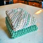 Beginner knitting pattern - make a dishcloth