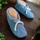 Knit slippers that stay on your feet