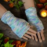 how to knit super simple fingerless gloves how-to video pattern